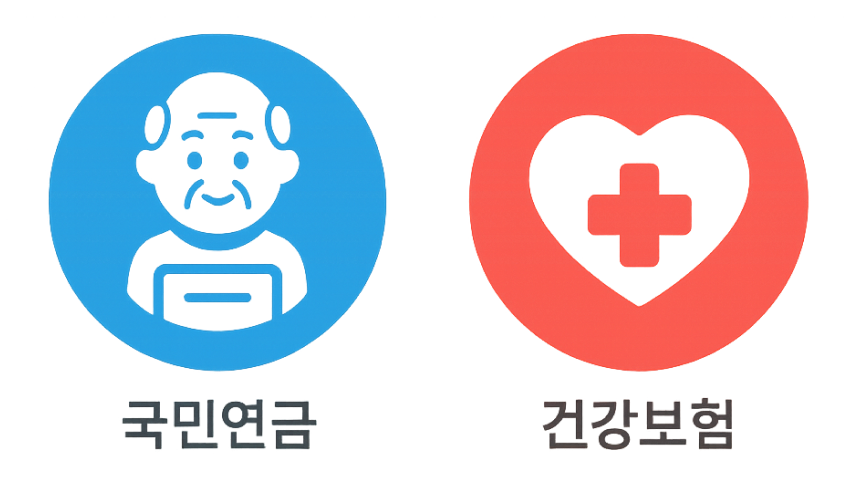 4대보험 가입 화면